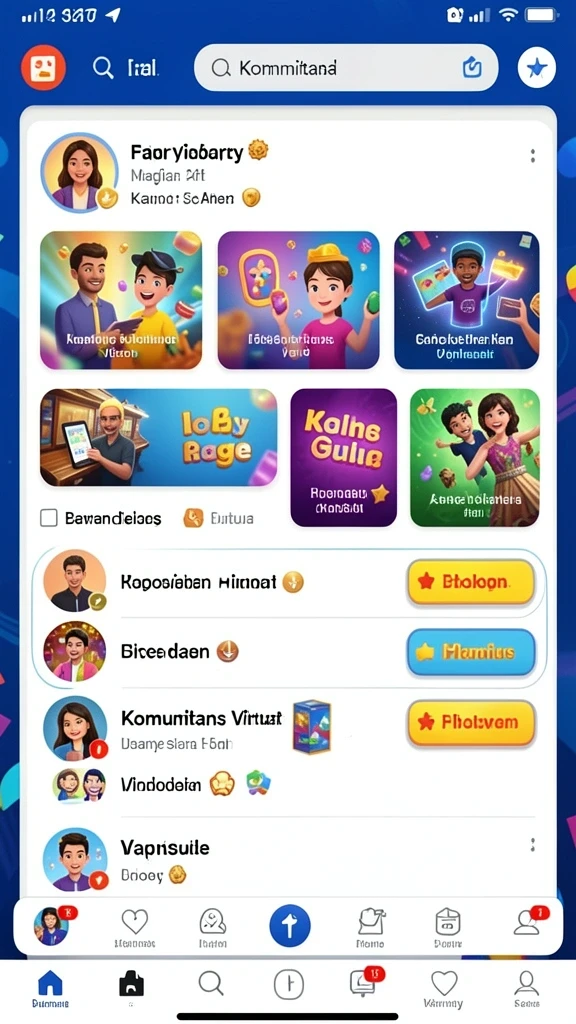 Berbagai opsi olahraga untuk taruhan.