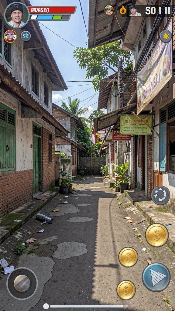 Karakter-karakter unik yang siap untuk berpetualang.