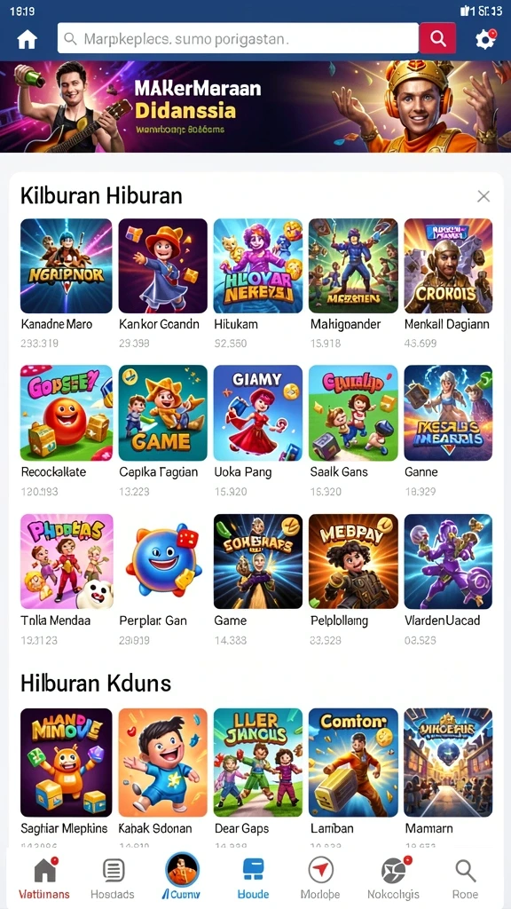 Mode permainan baru yang menantang dan seru.