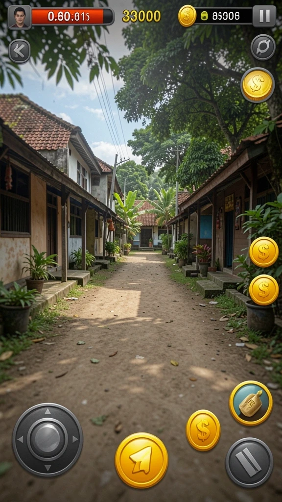 Tangkapan layar memperlihatkan momen penuh aksi dalam pertempuran.