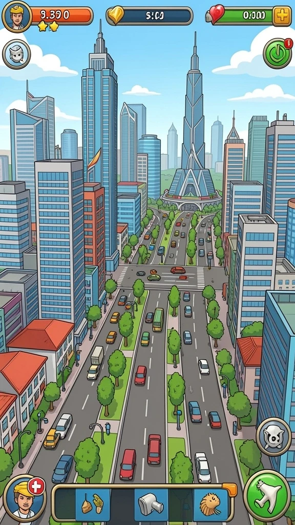 Grafik permainan yang memukau dan realistis.