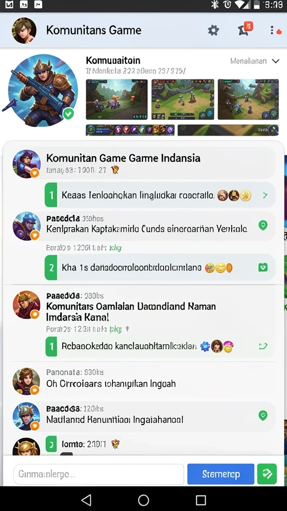 Tampilan antarmuka yang user-friendly dan intuitif.