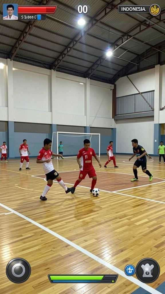 Tangkapan layar menampilkan karakter utama dalam misi berbahaya.