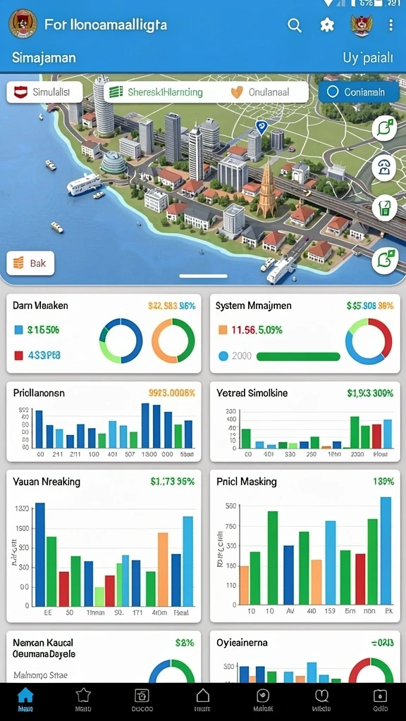 Tampilan antarmuka yang user-friendly dan menarik.