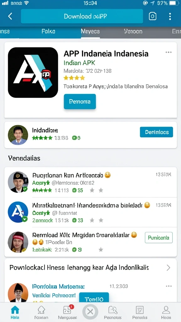 Tangkapan layar dengan komunitas aktif dalam forum.