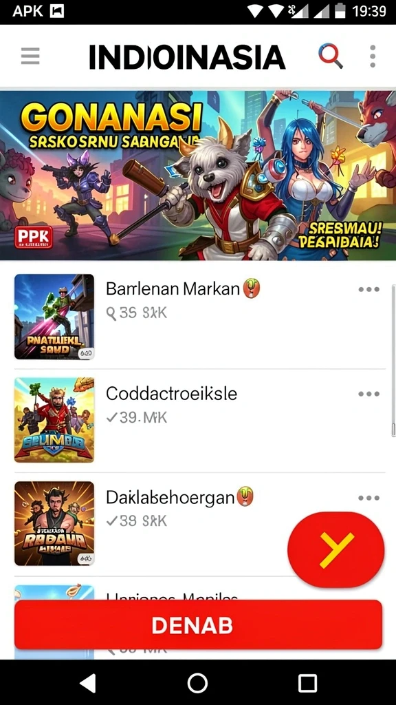 Tampilan antarmuka yang menarik dan mudah digunakan.