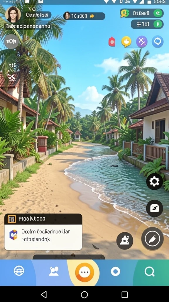 Antarmuka pengguna yang responsif dan modern.