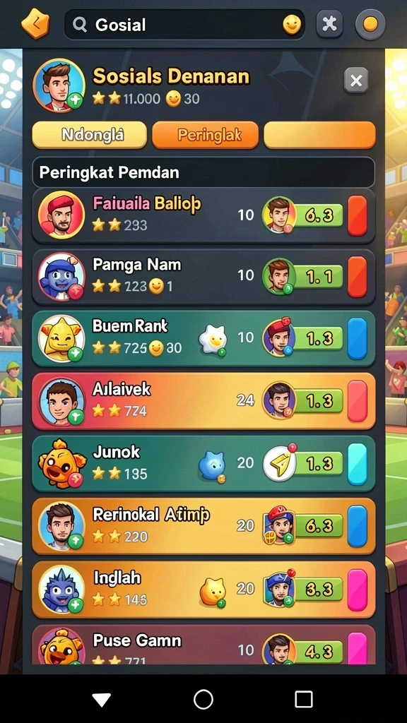 Tampilan awal yang menawan dan intuitif.