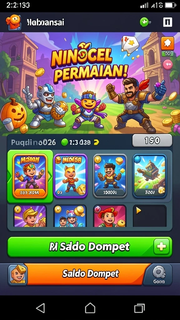 Fitur live casino dengan dealer langsung.