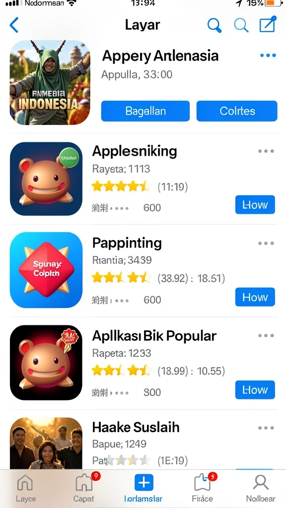 Karakter unik dengan desain yang menarik.