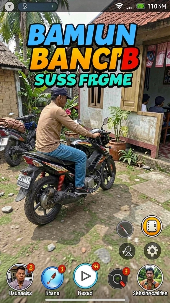 Tangkapan layar 1 menampilkan tampilan awal permainan IDNSCORE.