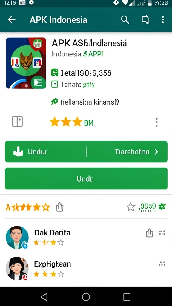Tampilan antarmuka yang menarik dan mudah digunakan.
