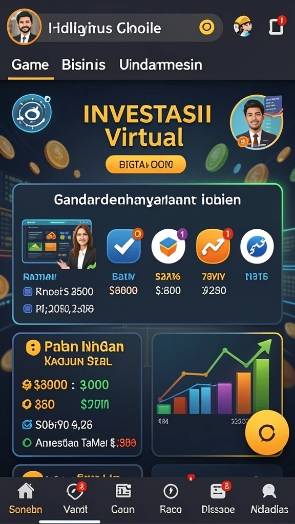 Fitur multiplayer memungkinkan Anda bersaing dengan teman.