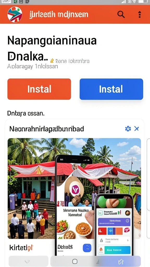Tampilan level yang menantang dan menggugah semangat.