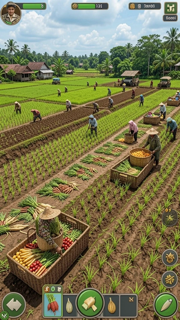 Antarmuka pengguna yang menarik dan responsif.
