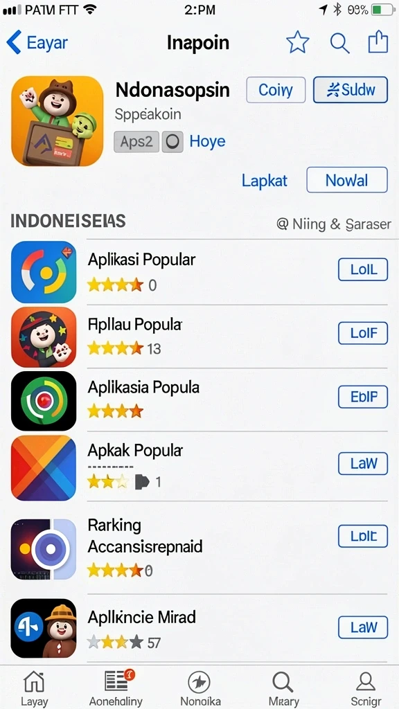 Tampilan antarmuka LUCKYRP yang menarik dan intuitif.