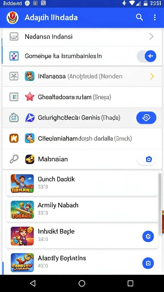 Tampilan antarmuka yang menarik dan intuitif.