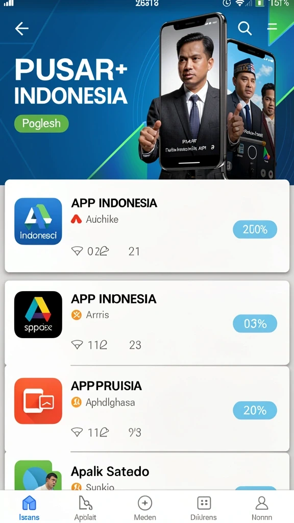 Tampilan antarmuka yang user-friendly dan menarik.