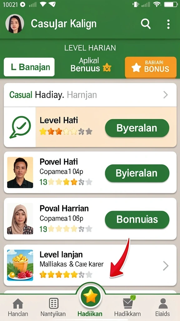 Level baru dengan tantangan menarik untuk diatasi.