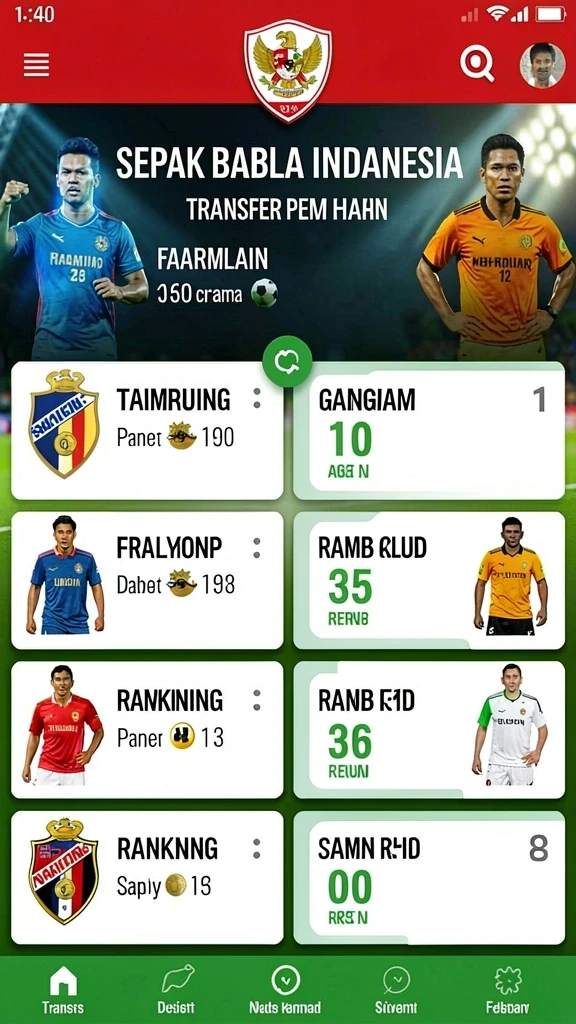 Tampilan antarmuka MEGAVISA88 yang modern