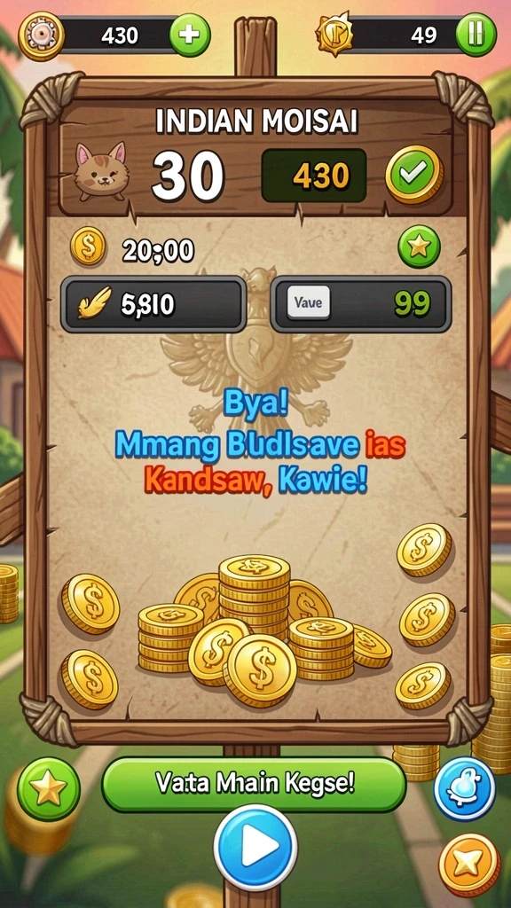 Tangkapan layar menampilkan tema slot yang penuh warna.
