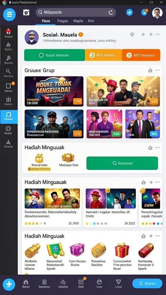 Bonus sambutan menggiurkan untuk pemain baru.