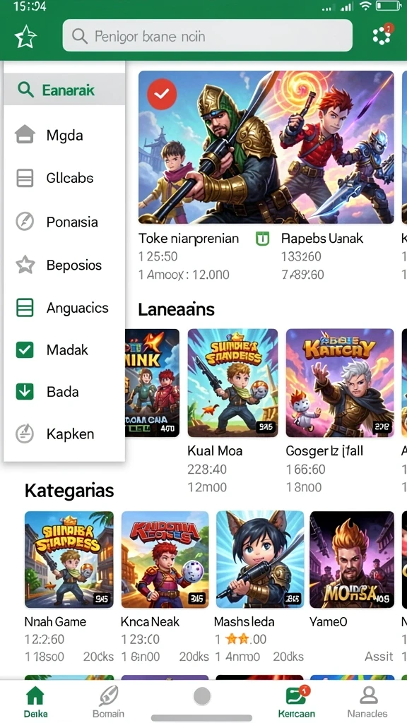 Karakter baru yang memikat dan unik.