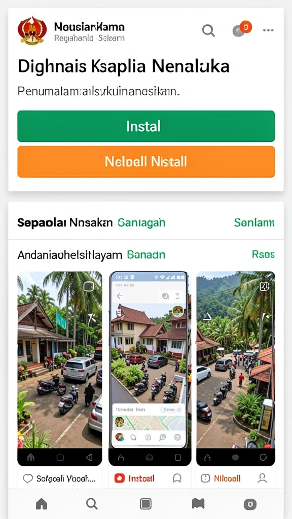 Tampilan antarmuka yang menarik dengan navigasi yang mudah.