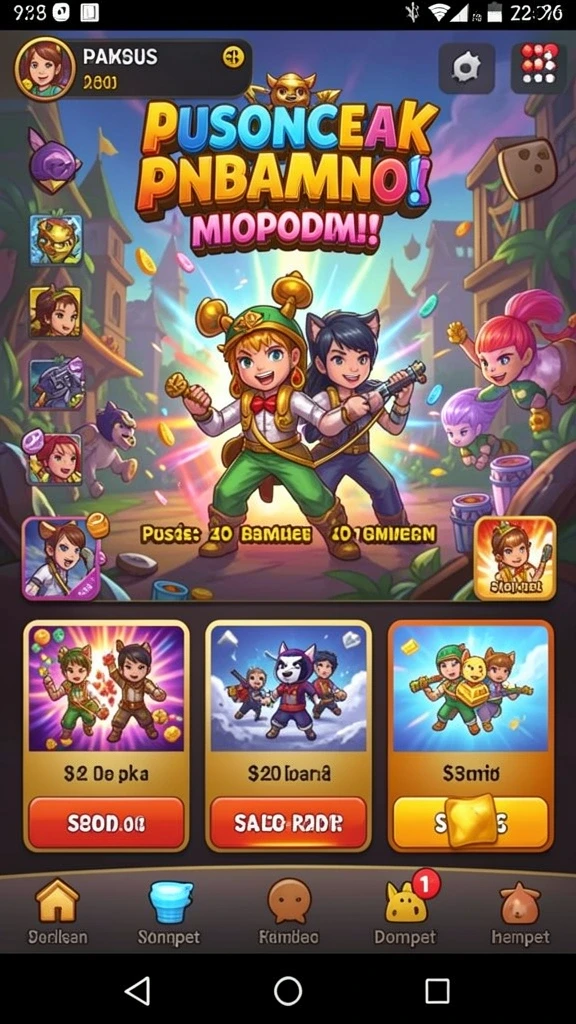 Level baru yang menantang dan penuh aksi.
