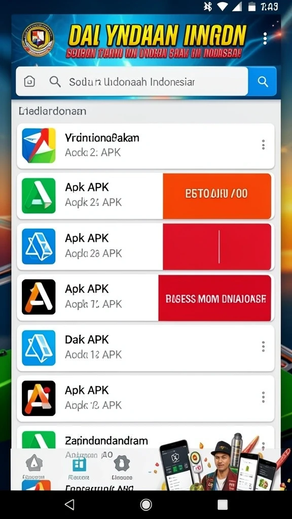 Gambar kedua menampilkan suasana level yang menakjubkan.