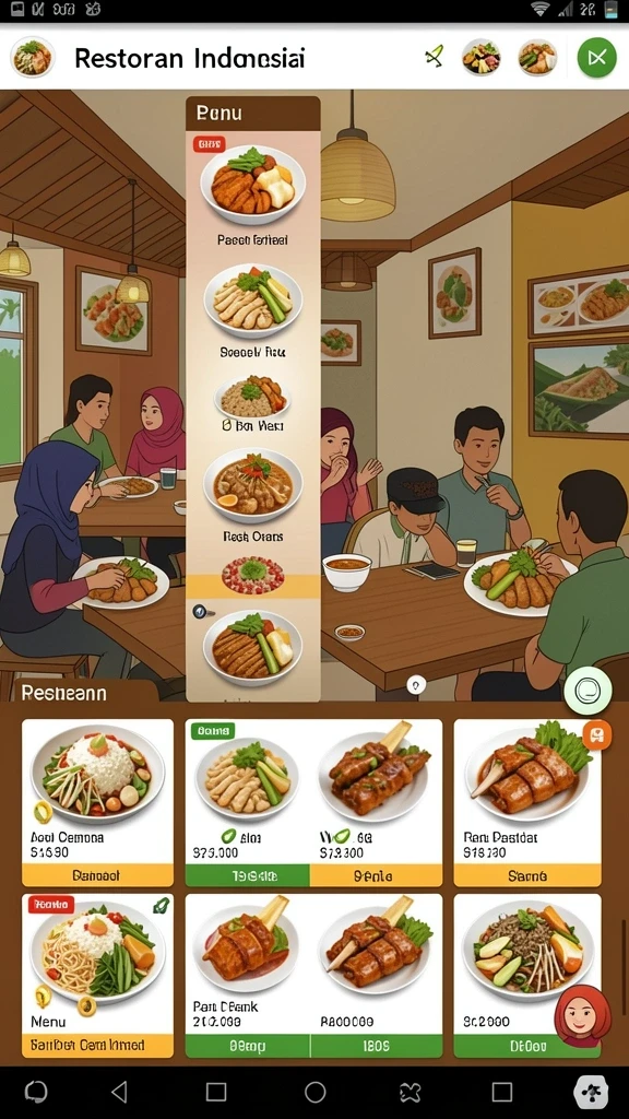 Karakter-karakter unik dalam RUBAH4D.