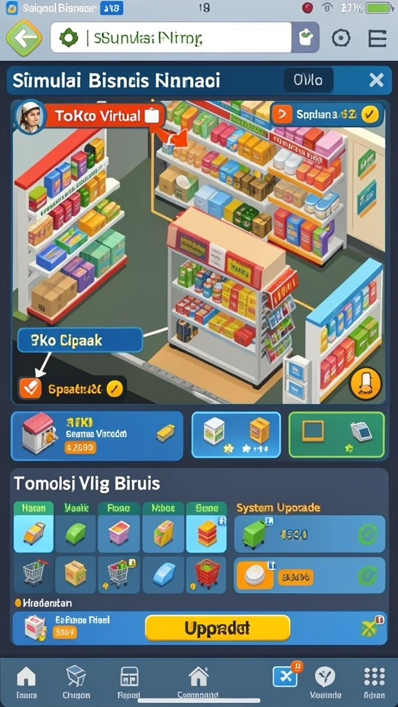 Temukan berbagai karakter unik dalam game.
