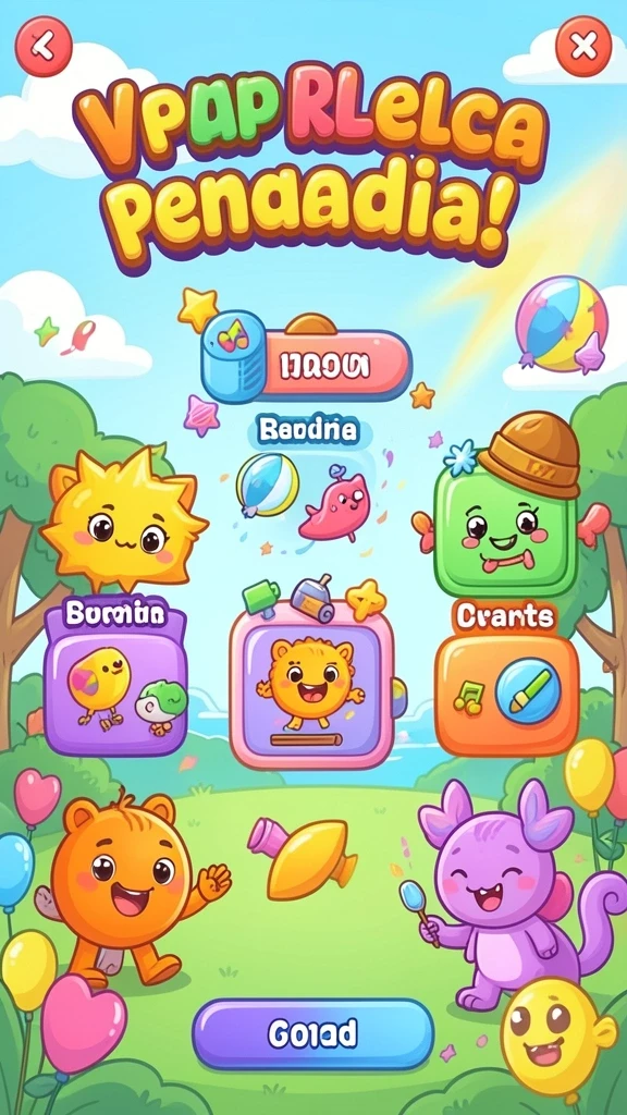Gambar menunjukkan grafik menawan dari dunia game.