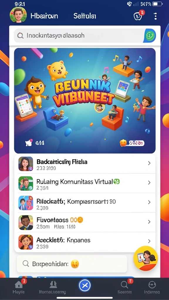 Tampilan antarmuka utama SESETOTO yang menarik.