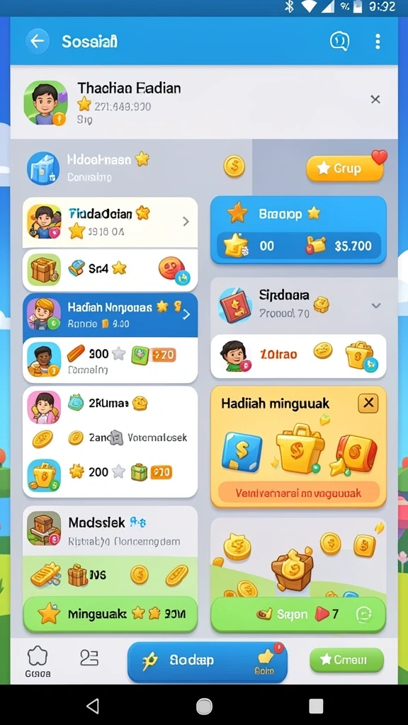 Tampilan antarmuka yang menarik dan mudah digunakan.