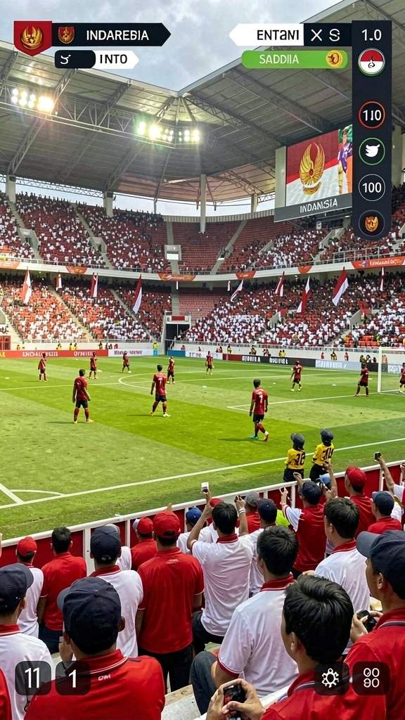 Tangkapan layar menunjukkan level yang sedang dimainkan dengan detail yang tinggi.