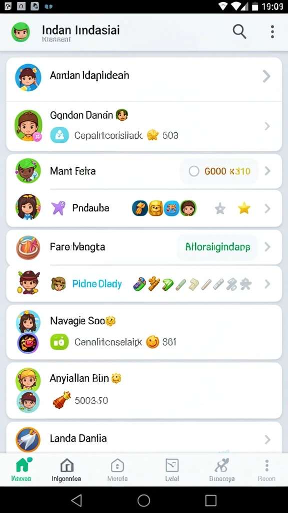 Level yang menantang dan penuh warna.