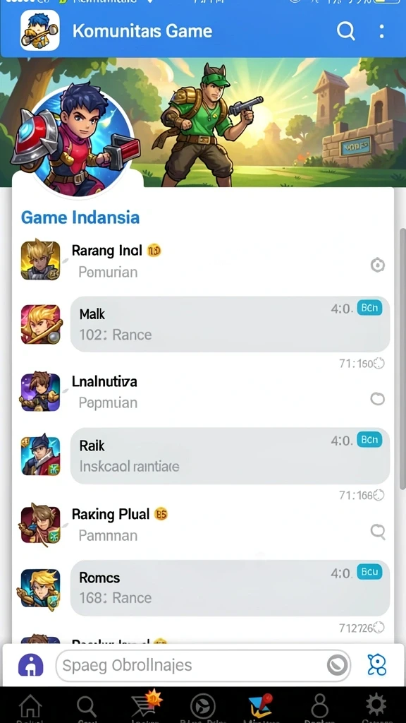 Tampilan grafis yang menakjubkan di level petualangan.