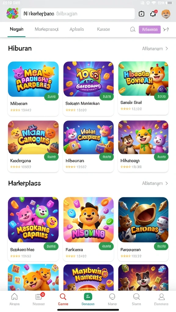 Ragam tema yang menarik dan beragam pilihan untuk dimainkan.